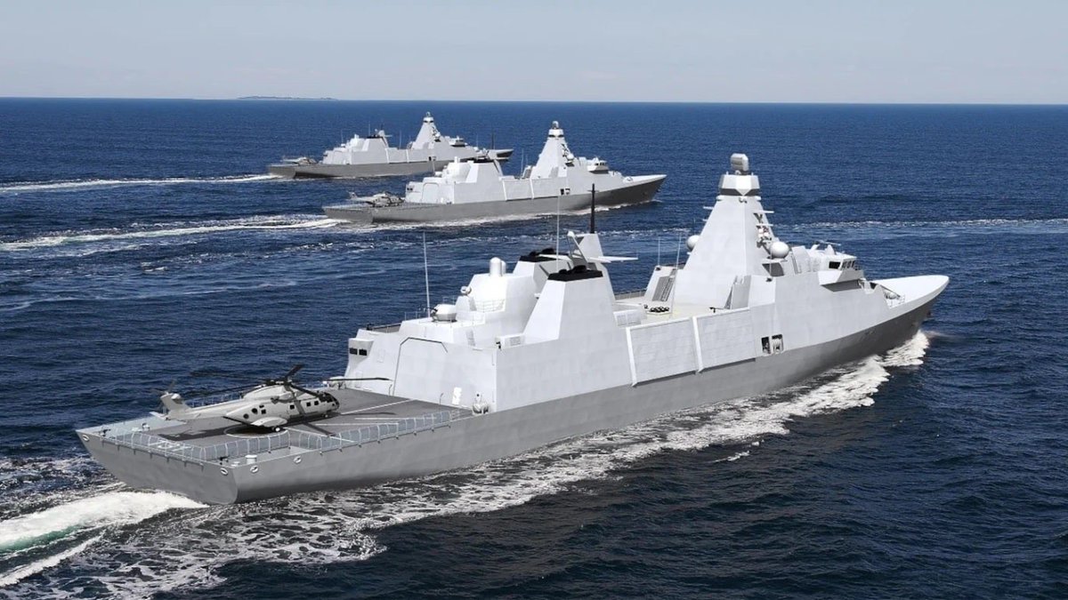 DougChapmanSCO's tweet photo. Procured by the Danish Navy but made in Scotland 🏴 #Type31 #Rosyth https://t.co/JeybRBHAHw