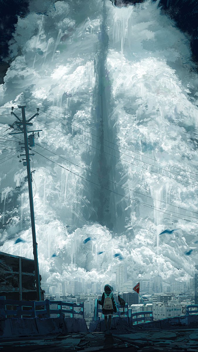 雪崩雲

#イラスト