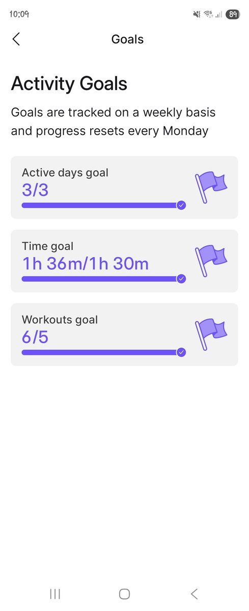 Maintained some (very) small exercise goals in the first week back. 7 week streak. Here's to 2025/2026 being the academic year of health 💪🏻