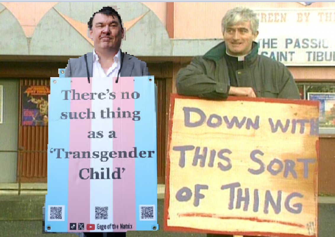 Sometimes, you live long enough to become the thing you used to parody...