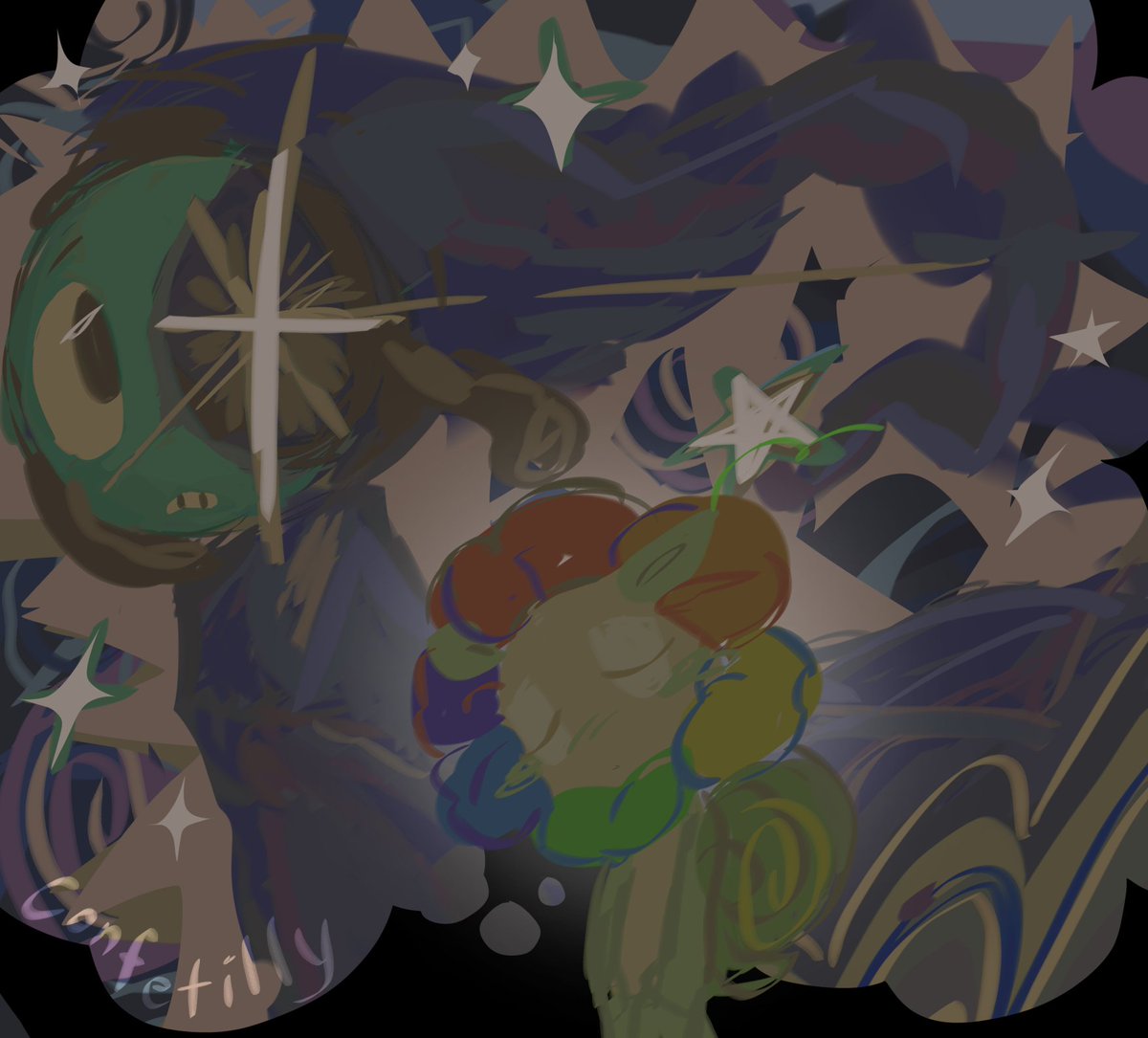 You will find moonlit nights strangely empty because, when you call my name through them there will be no answer.

[ #dandysworld #moonflower ]