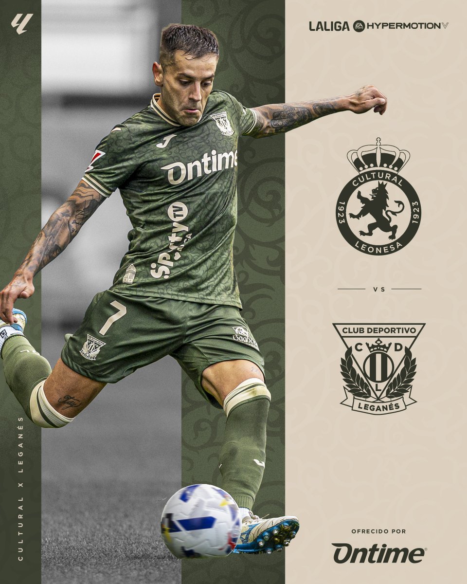 🥒 ¡𝗝𝗨𝗡𝗧𝗢𝗦 𝗔 𝗣𝗢𝗥 𝗟𝗔 𝗩𝗜𝗖𝗧𝗢𝗥𝗜𝗔ⵑ 🥒 

⚽️ #CulturalLeganés
🏟️ Reino de León
📅 Jornada 4 <a href="/LaLiga2/">LALIGA HYPERMOTION</a> 
⏰ 18:30h 
#⃣ #VamosLega