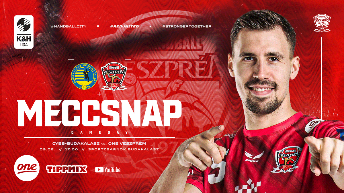 veszprem_hc's tweet image. Matchday!
CYEB Budakalász
17:00
Budakalász Sportcsarnok
YouTube
#RedUnited #HandballCity #StrongerTogether