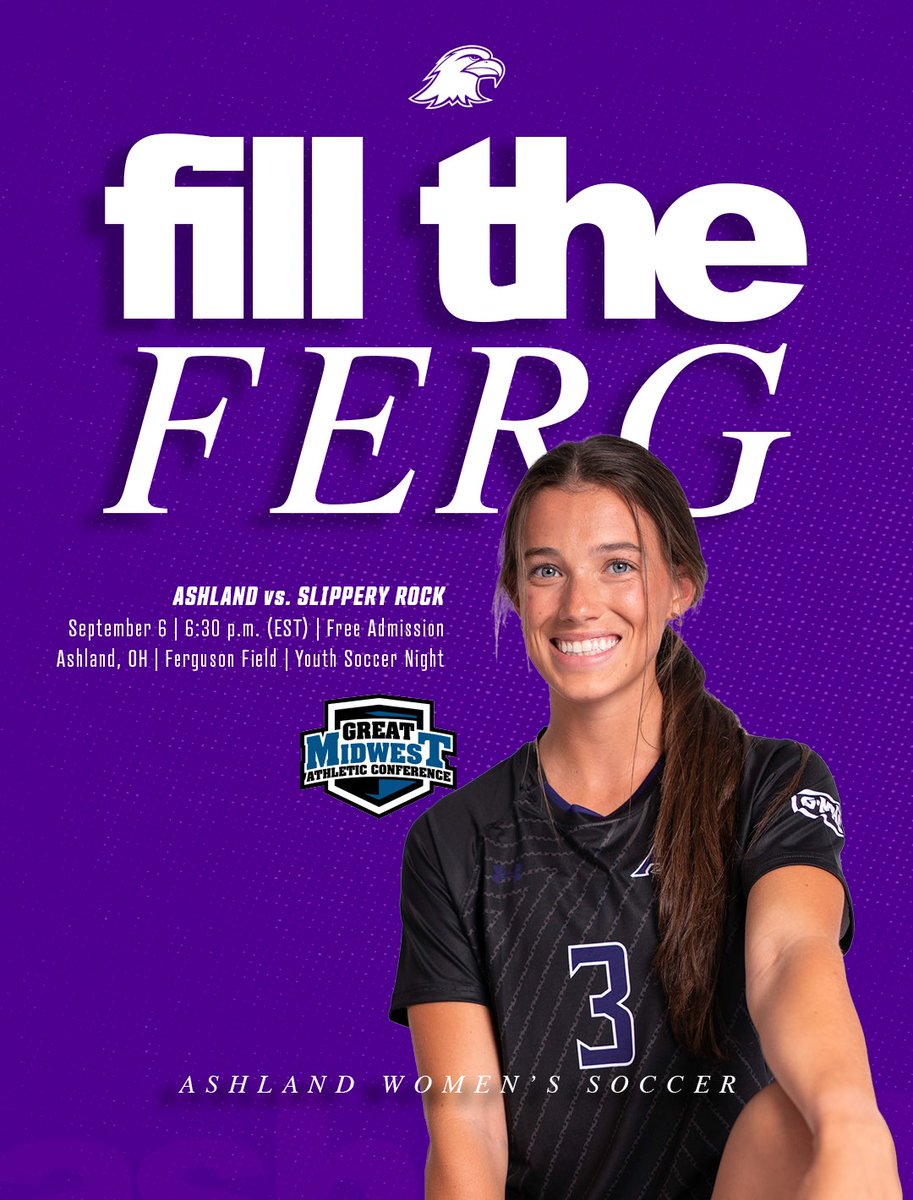 𝙁𝙞𝙡𝙡 𝙩𝙝𝙚 𝙁𝙚𝙧𝙜

🆚 Slippery Rock
📍Ferguson Field (Free Admission)
⏱️ 6:30PM (EST)

ʜᴇʟᴘ ᴜꜱ ʙʀᴇᴀᴋ ᴛʜᴇ ᴅɪɪ ᴀᴛᴛᴇɴᴅᴀɴᴄᴇ ʀᴇᴄᴏʀᴅ.

#RTS