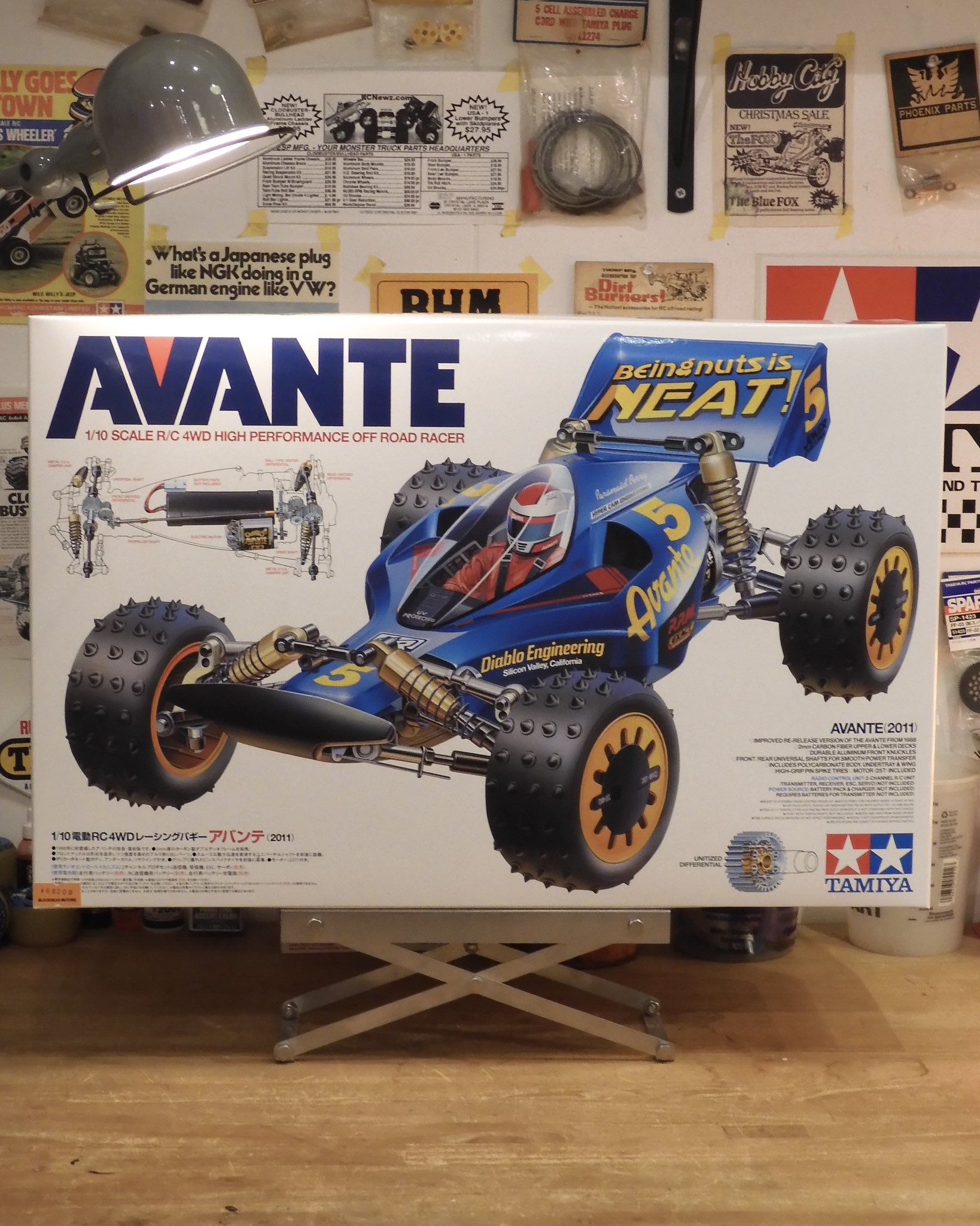 アバンテ 電動バギー 1/10RC 4WDレーシングバギー アバンテ (2011): RCモデル｜TAMIYA
