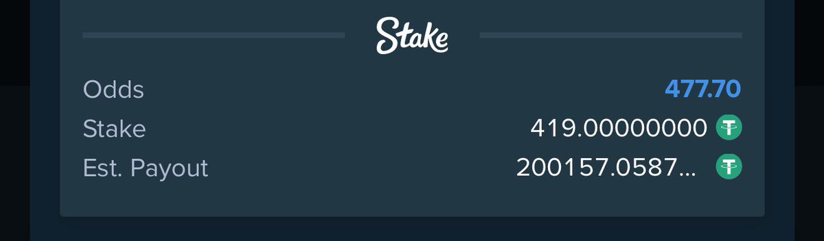 Mrbankstips's tweet image. Longshot 

478 odds stake.com/sports/home?be…

22 odds stake.com/sports/home?be…

REGISTER A STAKE ACCOUNT VIA LINK stake.com/?c=f213c5ba25&amp;amp;…

Use Promo code banks for weekly airdrops and bonuses 

Dm t.me/RealJoyEpos for bet deposits and enquiries, 💯 reliable. ✅
 
Join…