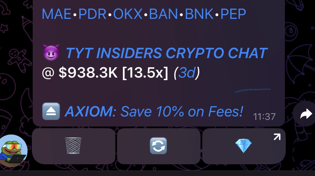 Outlaw Baddies was called at $938k MC and ripped to $13.3M MC 📈
That’s a clean x14 🚀

And that was just the warm-up.
Next up: a fair launch on pump.fun 👀
The first-ever Chipmunk on the blockchain 🐿️🌰 — built for memes, culture &amp; community.

This one’s gonna be
