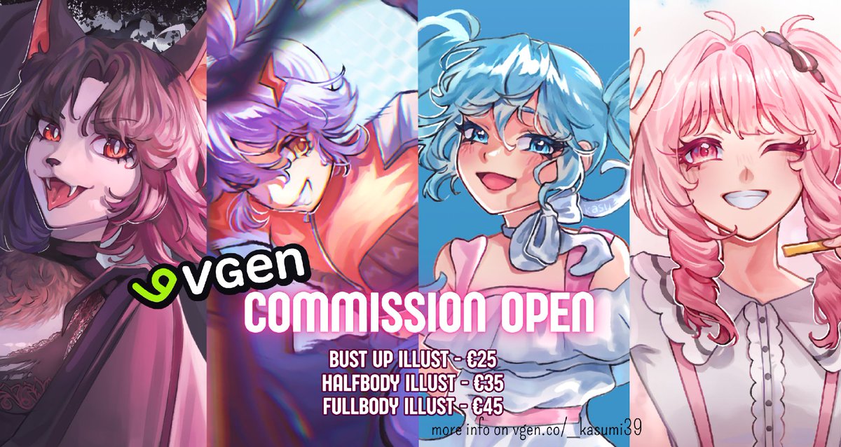 VGEN comms open ! link below
🩷
RTs are appreciated