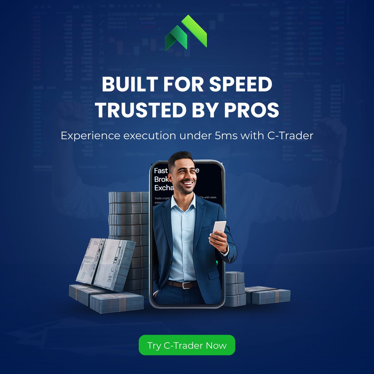 bkquoteofficial's tweet photo. Speed = profit. ⏱️ BKQuote + C-Trader executes in milliseconds. This week, we’re also doubling deposits ($250–$1,000). Upgrade your trading with real market access.

#UltraFastTrading #CTrader #ForexExecution https://t.co/2pEIrrgc44