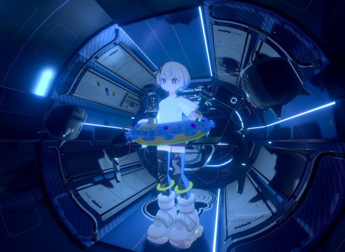 metromew's tweet photo. 宇宙遊泳チャンピオンになりた〜い https://t.co/pgxGS0zMuD
