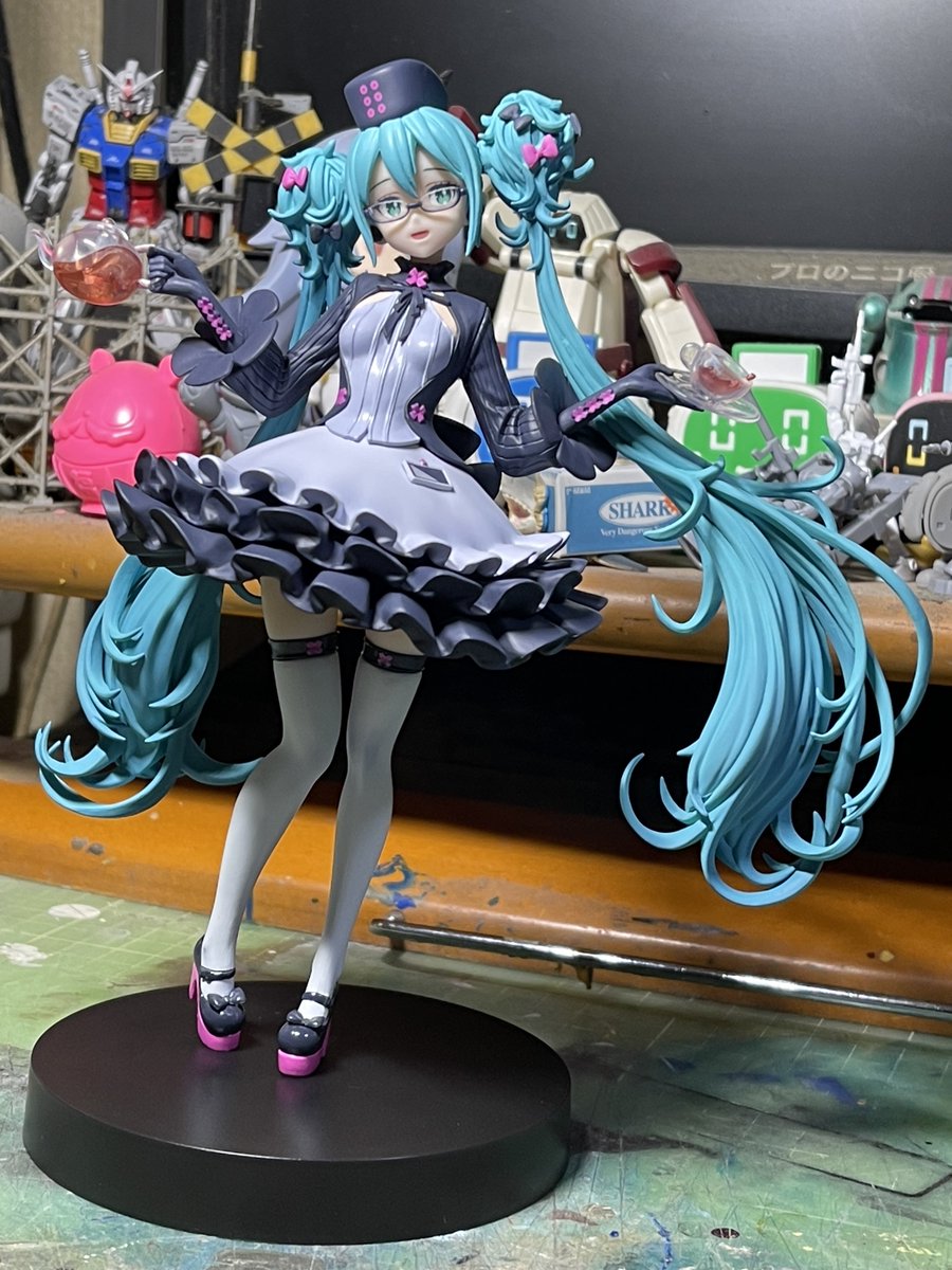 改めて、グッスマくじB賞 「POP UP PARADE 初音ミク めがね✕カフェVer