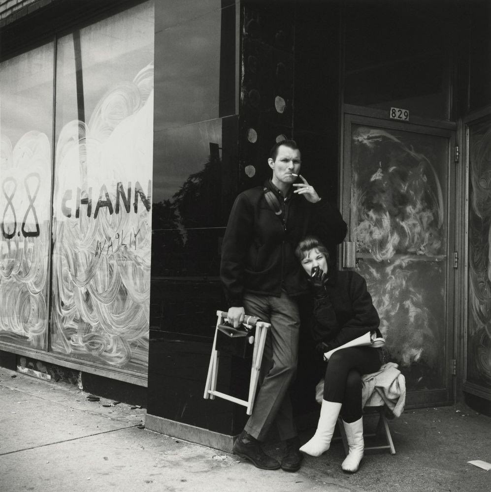 Bertrom's tweet image. Vivian Maier was one of the greatest street photographers of all time.
In all the years I taught photography I always stressed the importance of narrative as well as the visual design elements needed to make an image sing. 

Vivian was a genius storyteller.