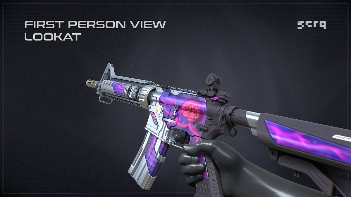 🧠Presenting the Smart Series for CS2! 
Where biology merges with firepower — a true mind embedded within the weapon’s mechanics, living and guiding every shot.
👽What do you think of this concept? 👇

🎮 <a href="/CounterStrike/">CS2</a>
🔗 Link: steamcommunity.com/sharedfiles/fi…

#counterstrike