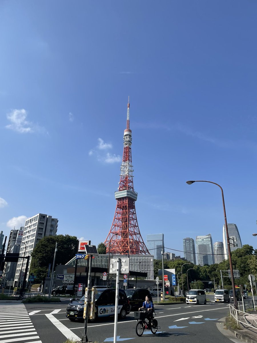 東京タワーを毎日見れるのは、田舎者にとっては幸せ