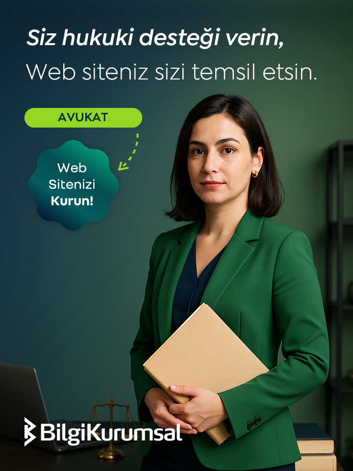 Siz Hukuki Desteği Verin, Web Siteniz Sizi Temsil Etsin!
⚖ Avukatlar için web sitesi çözümleri.

Web Sitenizi Kurun:
🌐 bilgikurumsal.com
📞 0850 885 0 475

🎟 #avukat #avukatlar #avukatlık #avukatlargünü #avukatlıkbürosu #boşanmaavukatı #avukatasor #webtasarım #sitekur