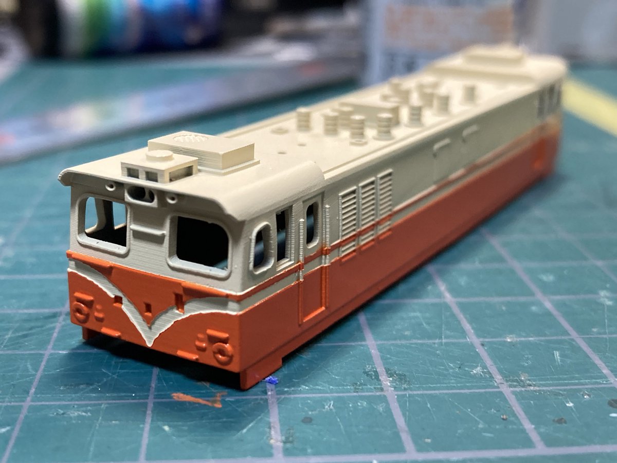ヨシカワ第一工廠【Nゲージ】台湾鐵路風貨物型電気機関車鉄道模型3Dプリントキット ヨシカワ第一工廠【Nゲージ】台湾鐵路風貨物型電気機関車鉄道模型