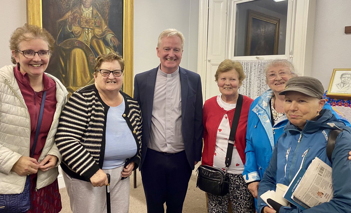 Bishop_Dempsey's tweet image. Lovely to be present at the celebration to commemorate the 104th anniversary of the founding of the Legion of Mary in Myra House, Francis St. @dublindiocese The members of the Legion continue to serve the Church through profound prayer &amp;amp; witness! @IrishCathNews @CatholicBishops