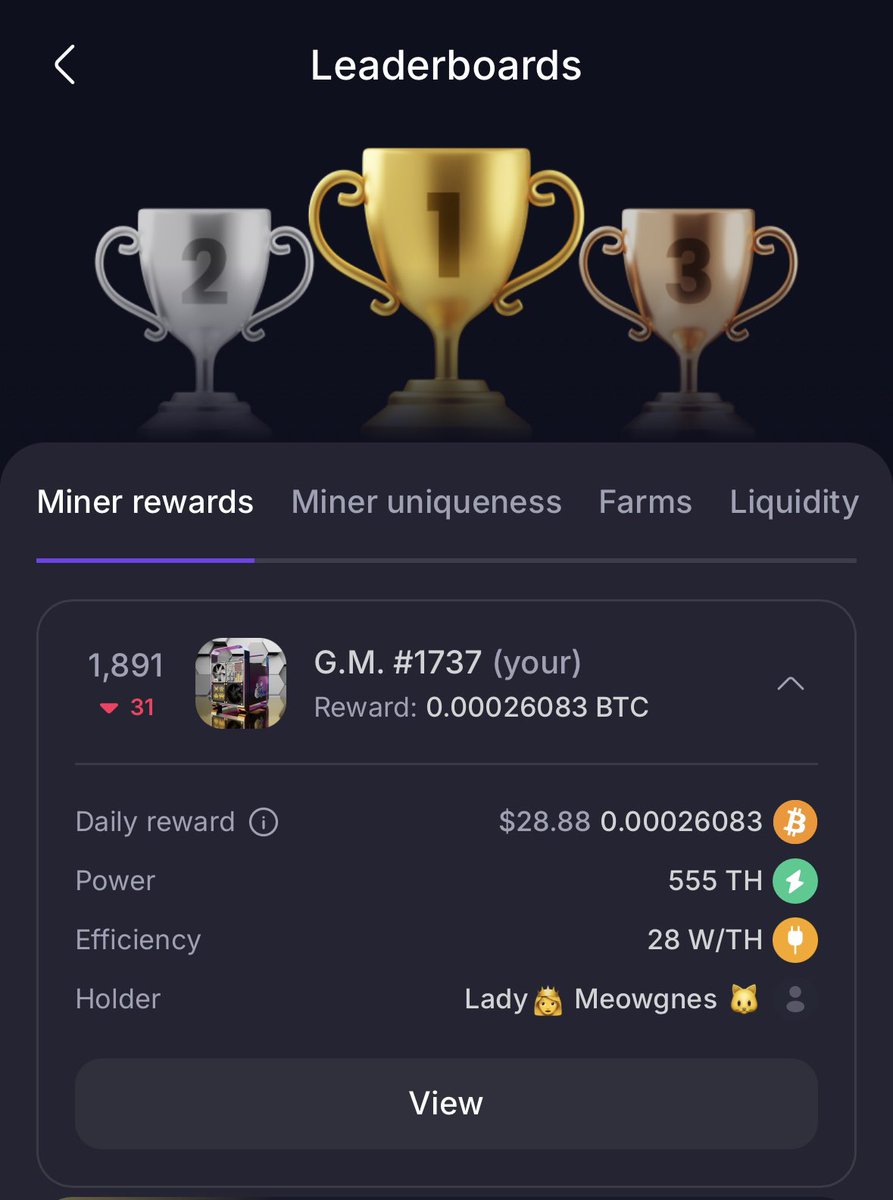 itsgameragnes's tweet image. Time to celebrate 🎉 

My fav greedy miner has been working everyday showering me with goooood rewards and also GoMining just hit a huge milestone: selling over past 10 MILLION TH 🥳♥️💃

Let’s keep the party (and the mining) going 🍻 

@gomining #GoMining10M