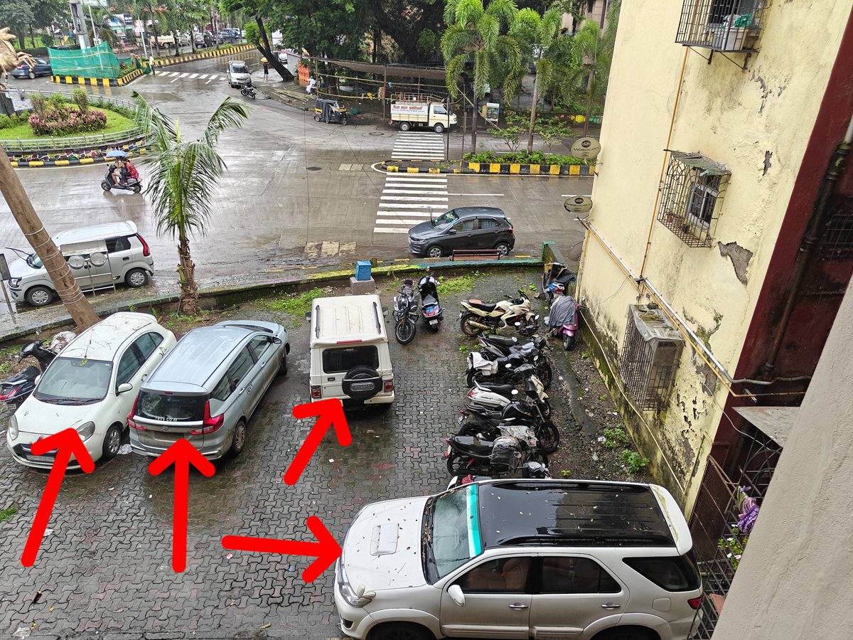dsouza_cm's tweet photo. Mariyam Motors owner Mr.Rahil is illegally parking cars in our building's parking space &amp; it's not just one car but 4 @Navimumpolice @MlaMandaMhatre  kindly take appropriate action as this is an extreme inconvenience to residents. 
Bldg:C1,Sector1,Opp Gavaskar Maidan,CBD Belapur https://t.co/ZnVJ7xJRG6