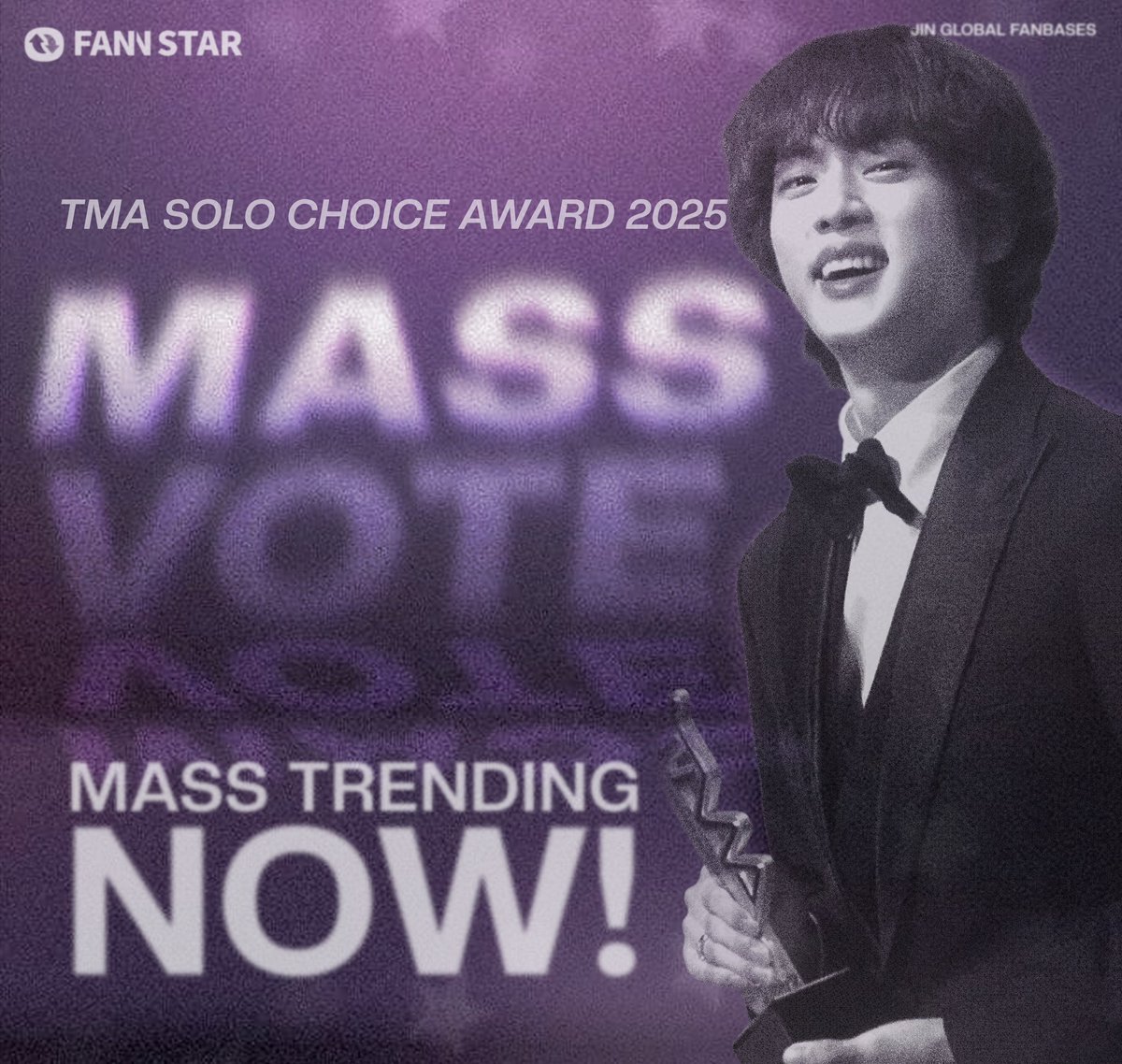 Trending Event 🌟

POWERVOTE JIN ON TMA