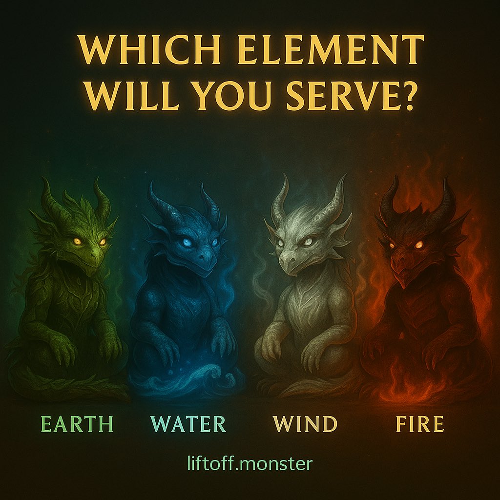 SpargMike's tweet photo. βEarth π±, Water π§, Wind πͺοΈ, Fire π₯ β secure your Genesis Egg before Epoch 1 begins at https://t.co/WgRnfq7Nji.β
#NFT #Crypto #GenesisEggs #ExclusiveMint #LiftoffMonster #L1ftoff #Solana https://t.co/2mZrfIazlG