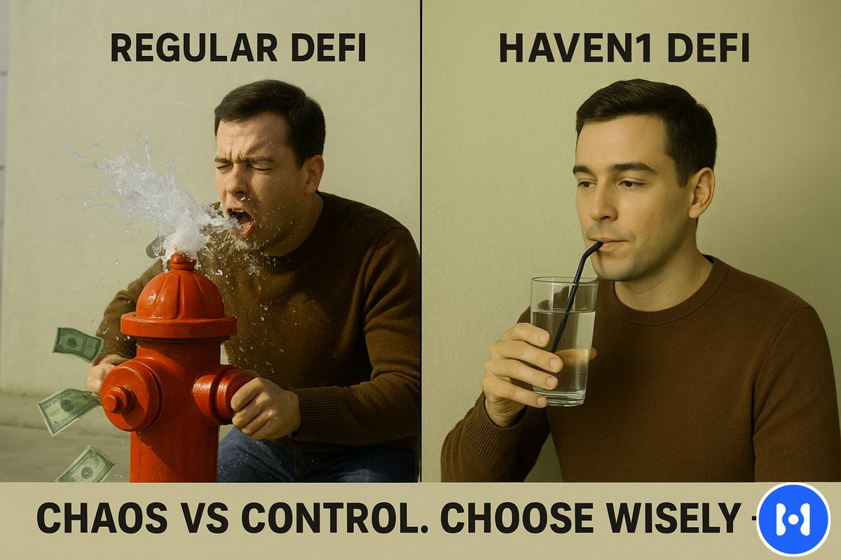 big_kedy's tweet image. Just discovered how smooth DeFi can actually be.

With @Haven1official, swapping tokens on @hSwap_H1 feels as easy as sending a text, and earning on @hEarn_H1 doesn’t require a manual. 

Funds stay secure, moves are instant, and it’s all stress free. Finally, DeFi that just works