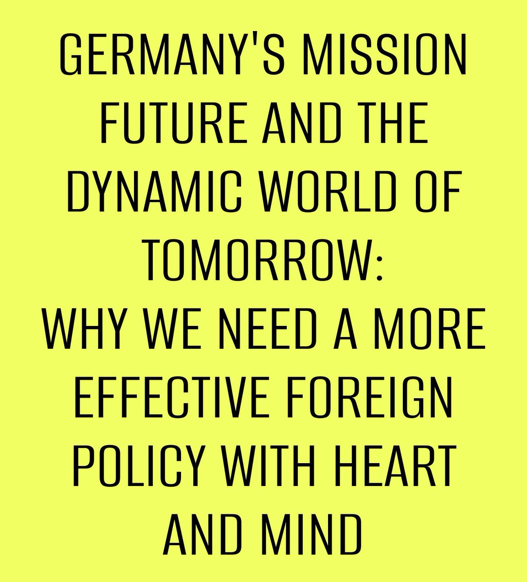 Rule 1 Realism
Germany (and Europe) need realism instead of dreaming.
We should clearly define, express and defend our national interests.
We need clarity and truth.
An end to all the nice speeches instead of making.
We must end the endless ideological standard phrases, the