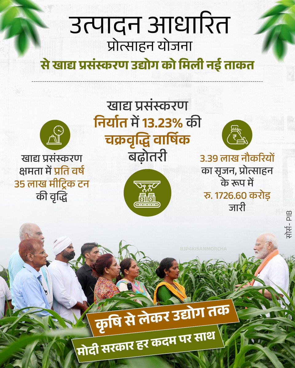 bjpkm4kisan's tweet photo. कृषि से लेकर उद्योग तक
मोदी सरकार हर कदम पर मददगार!

#FarmersWithModi https://t.co/4pRVwyq5cW