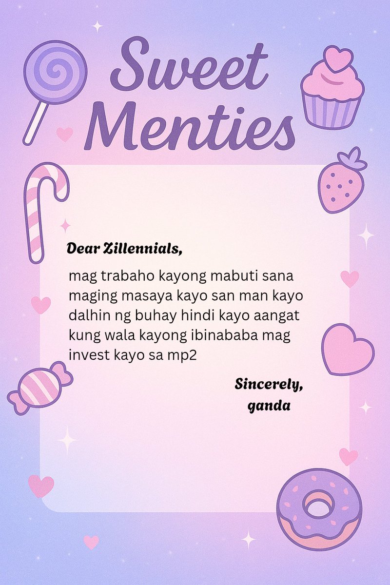 💌: Zillennials
📤: ganda