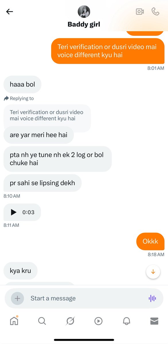 RT slave/Exposing fake goddess and mistres ๐๐โจ (@rt_andfke) on Twitter photo ๐จ Two new fake accounts spotted โ both using the same girlโs content
These are likely run by the same scammy gang from Delhi, known for paying girls for content and scamming people.
๐ค <a href="/Baddygoddess78/">Baddy girl</a> tried hard to convince me she was real, but I always felt something was off. ๐จ Two new fake accounts spotted โ both using the same girlโs content
These are likely run by the same scammy gang from Delhi, known for paying girls for content and scamming people.
๐ค <a href="/Baddygoddess78/">Baddy girl</a> tried hard to convince me she was real, but I always felt something was off.