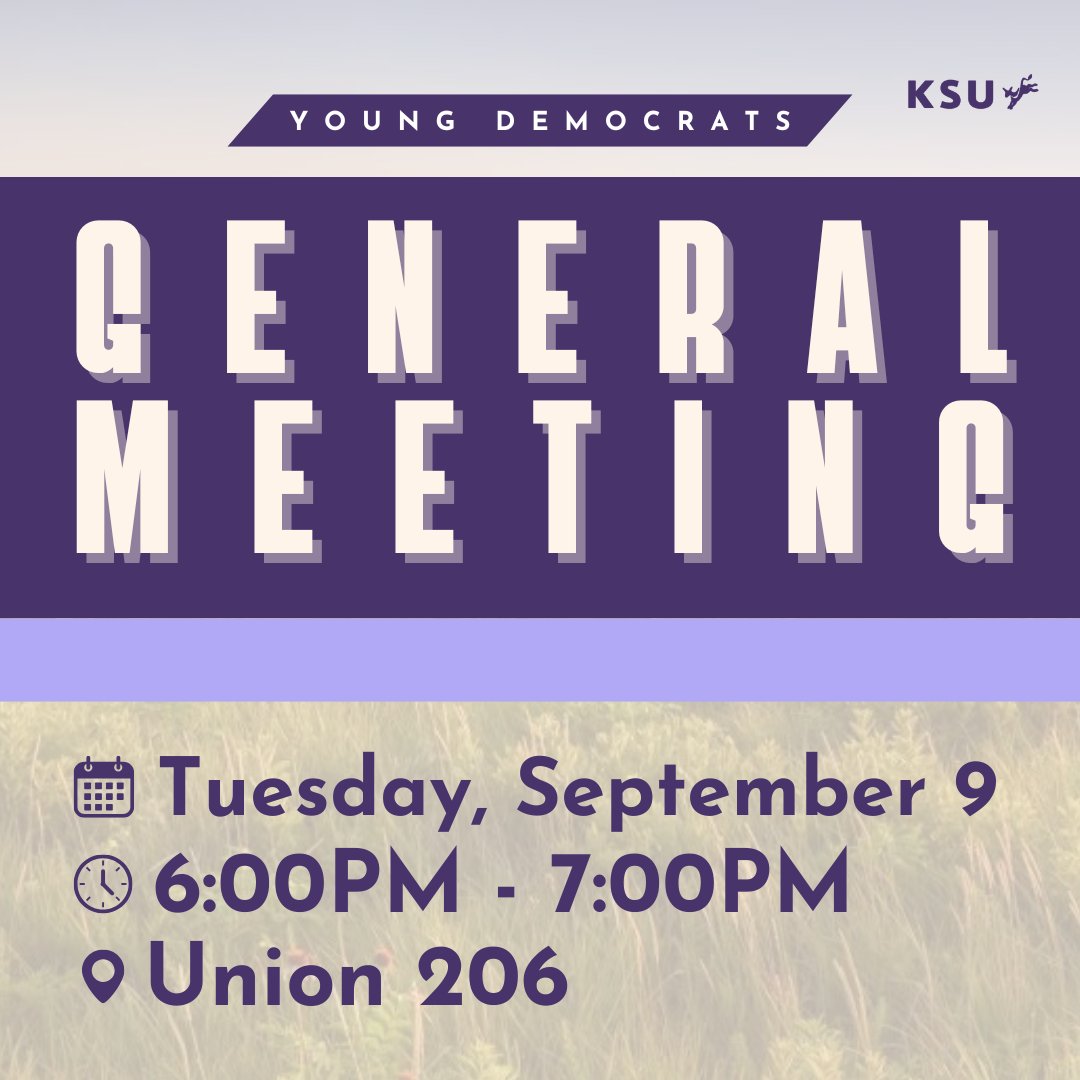 Young Democrats @ Kansas State University tweet media