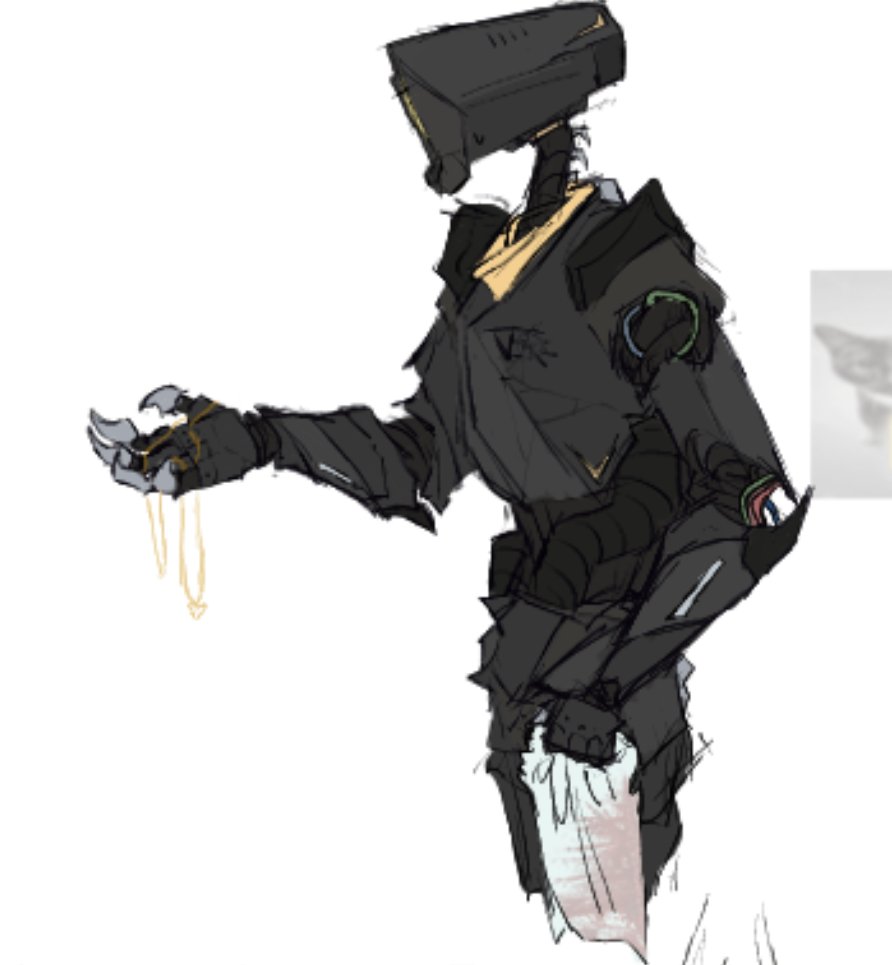 Erqixii's tweet image. Oh brother these guys STINK #v0 #Ezekiel #ultrakill #oc