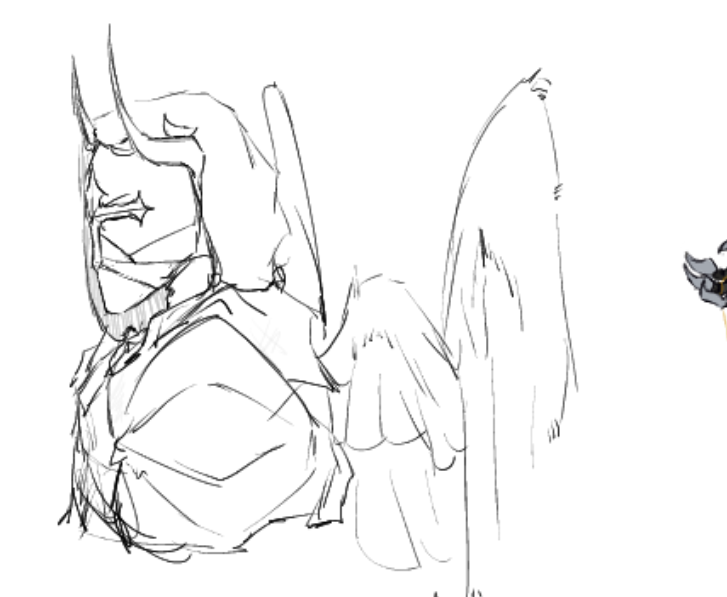 Erqixii's tweet image. Oh brother these guys STINK #v0 #Ezekiel #ultrakill #oc