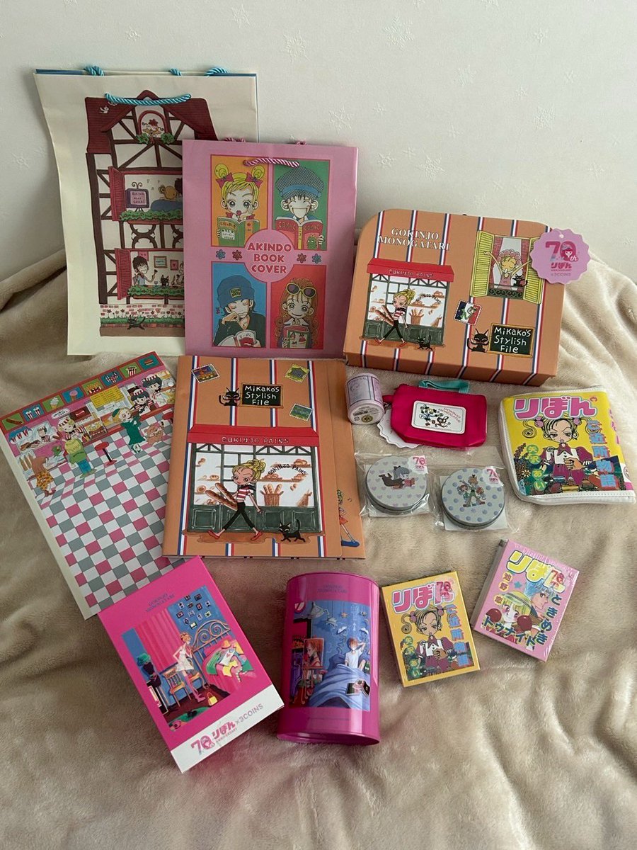 KIMIE0618's tweet photo. 🎀りぼん70th×3COINS
ご近所物語
ときめきトゥナイト https://t.co/cpMWaJDtzh