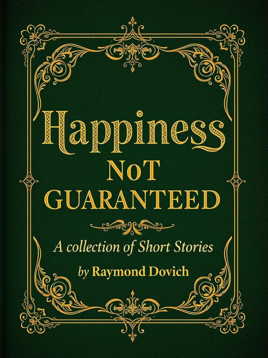Rayzilla_79's tweet photo. 🎉 My first book is out! Happiness Not Guaranteed, 5 stories of mystery, sci-fi, fantasy &amp; love.
Priced as low as possible (I only make 2¢ a copy), I just want people to read it.

👉 https://t.co/wsWcIZPR9i

#NewBook #IndieAuthor #SpecFic #SciFi #Fantasy #ShortStories #BookLaunch https://t.co/WA1QsWEd0x
