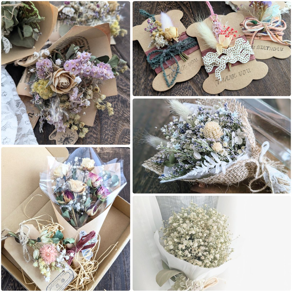 Creemaとminneでお得なキャンペーン実施中

9月と言えばドライフラワー。
9月15日は敬老。
そして結婚式や退職祝いや発表会など、イベントも多い時期。

ドライフラワーのミニブーケや小物、お求めの際はご活用下さい。
当店リンクは返信欄に記載します。