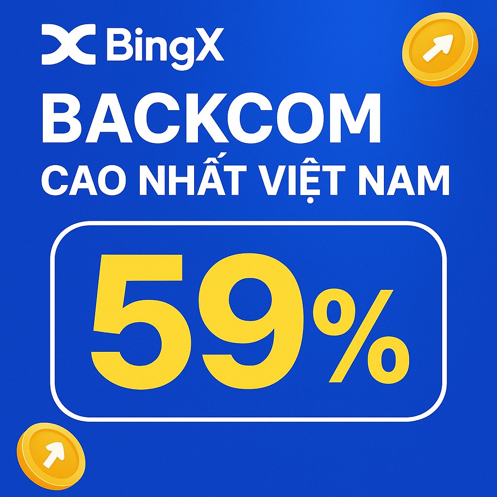 Airdropsvn's tweet photo. #BackcomBingX #RefundBingX 59% tốt nhất Việt Nam. Ae nào tham gia #BingX inbox nhé. https://t.co/g1QytbPxFS
