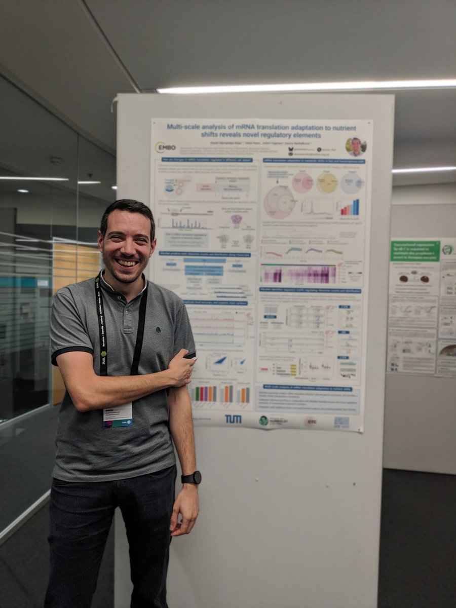 Exciting science at the #EMBLProtein meeting, and still one more day ahead! If you missed it, come today by my poster 130 to learn about our work at Nedialkova's <a href="/MPI_Biochem/">Max Planck Institute of Biochemistry (MPIB)</a> and <a href="/gagneurlab/">gagneurlab</a>! <a href="/EMBLEvents/">EMBL Events</a>