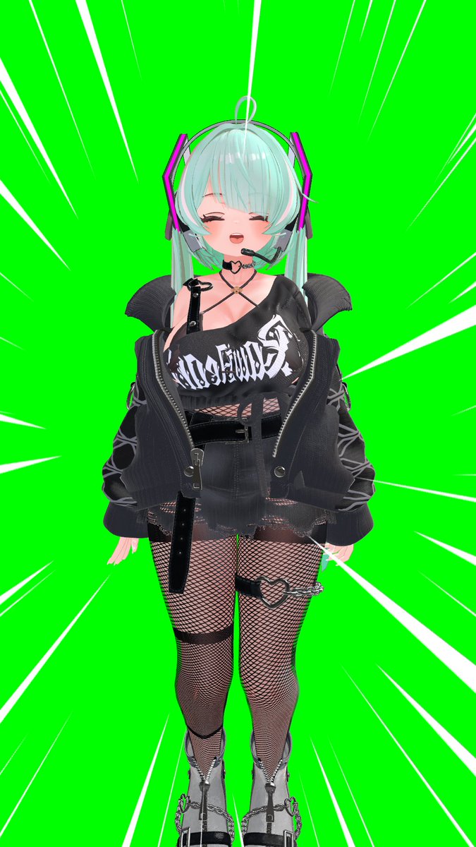 衣装にご満悦なイチゴちゃん
#VRChat #ichigo3D #はみにの立体箱