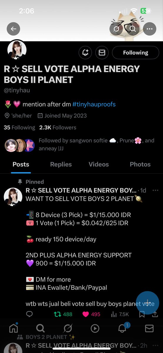 lynn 💗’s 제이 tweet media