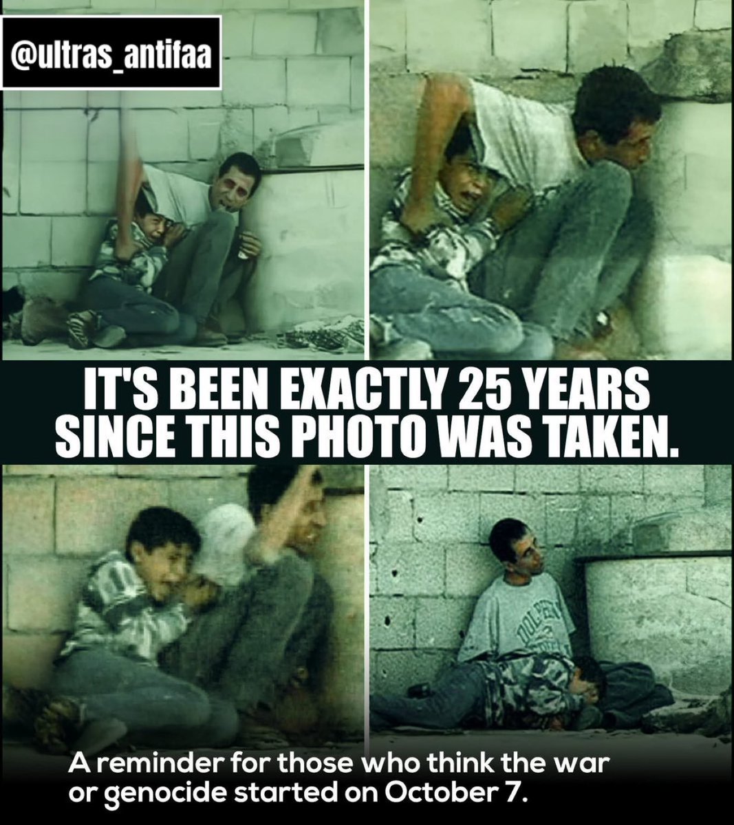 It's been exactly 25 years since this photo was taken.

A reminder for those who think the war or genocide started on October 7.