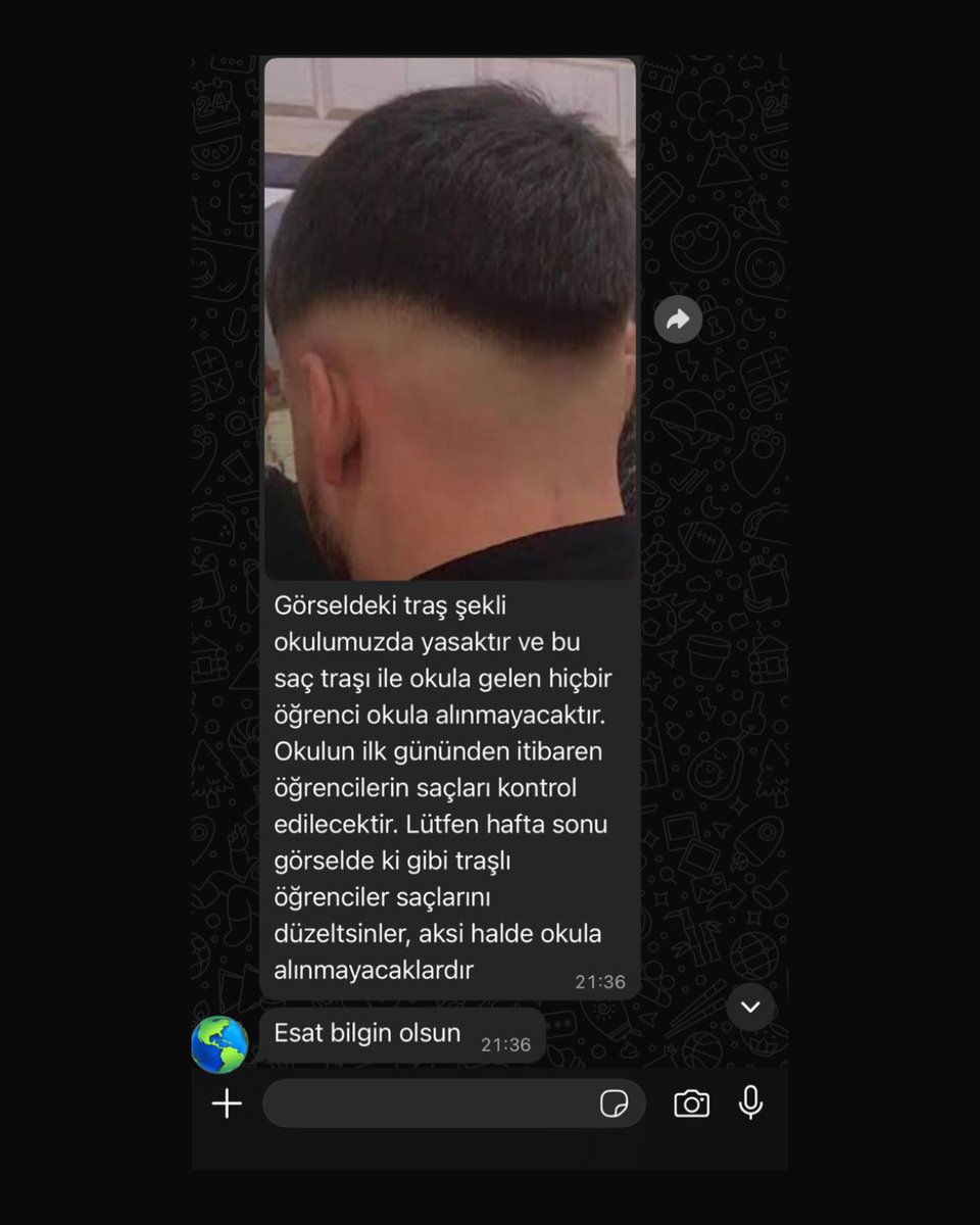 El Salvador'da yasaklanan 'Edgar' saç kesimi, Türkiye'de bir okulda da yasaklandı.