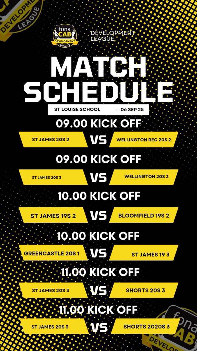 Kicking off a great day of football today - we return to the fabulous St Louise’s for our youngest Swifts’ games in the Fonacab League 💛🍀