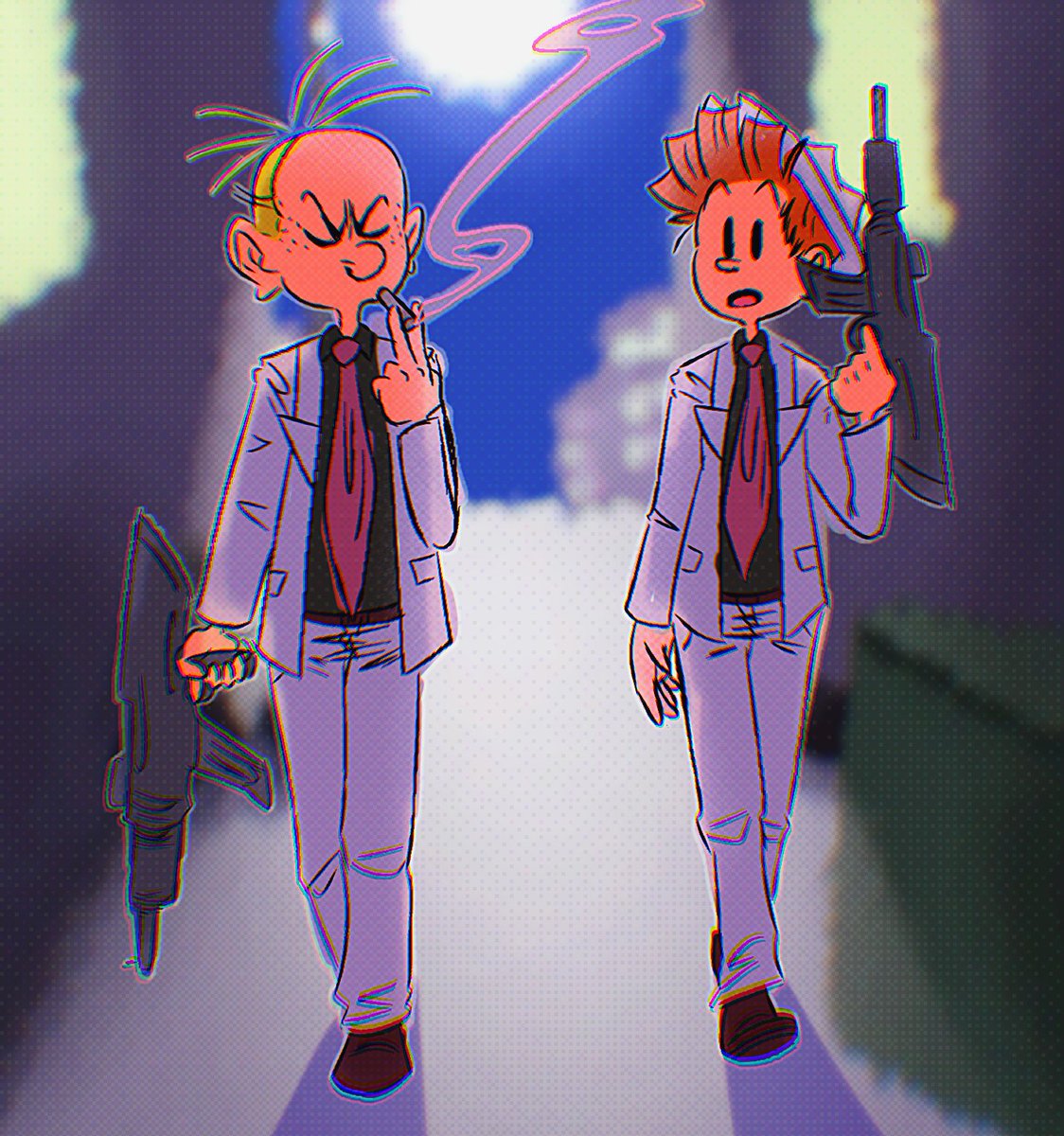 Nsomiy23's tweet image. Whatever i can't get them out of my head
#spirou #spirouetfantasio