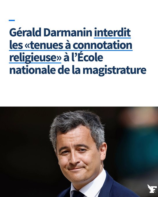 Ce serait un comble qu'à l'École Nationale de la Magistrature,  on tolère que la loi islamiste l'emporte sur la loi française...