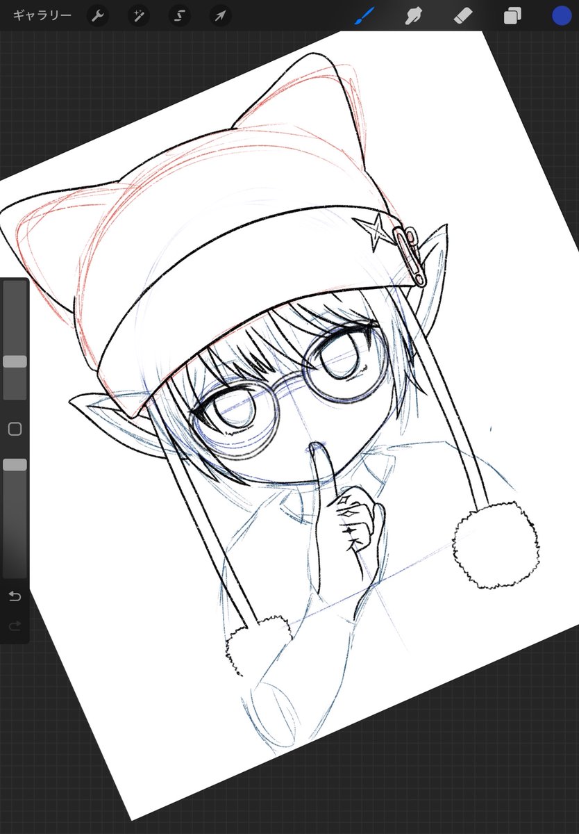 久しぶりにお絵描きしてる