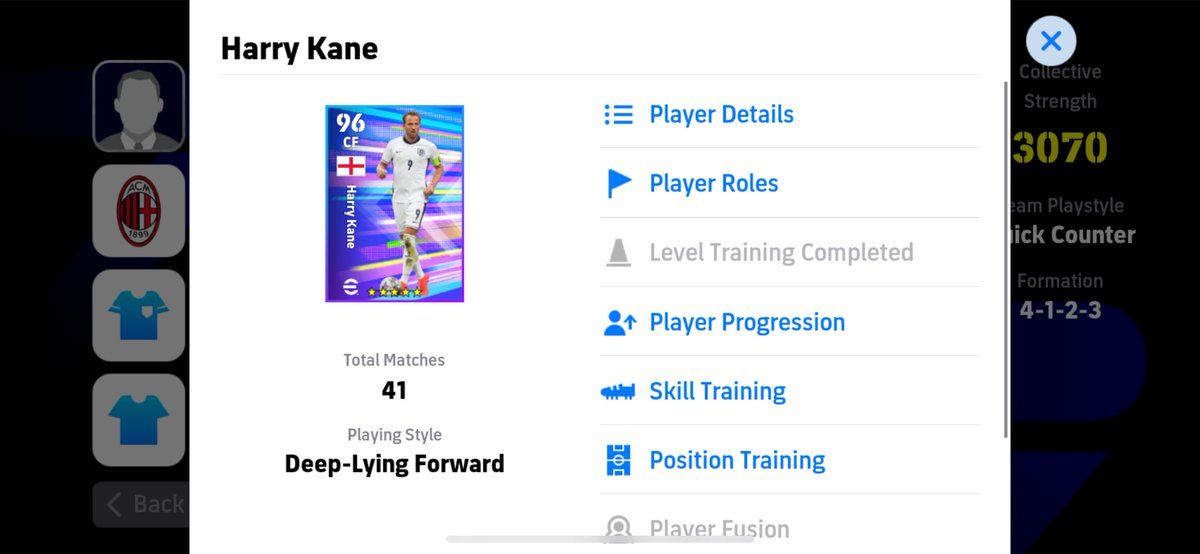 PandaAzeez080's tweet image. I was stuck in division 2 but this Kane card changed everything. Bro can score from everywhere 🥹🤣and bro is just 99🙂