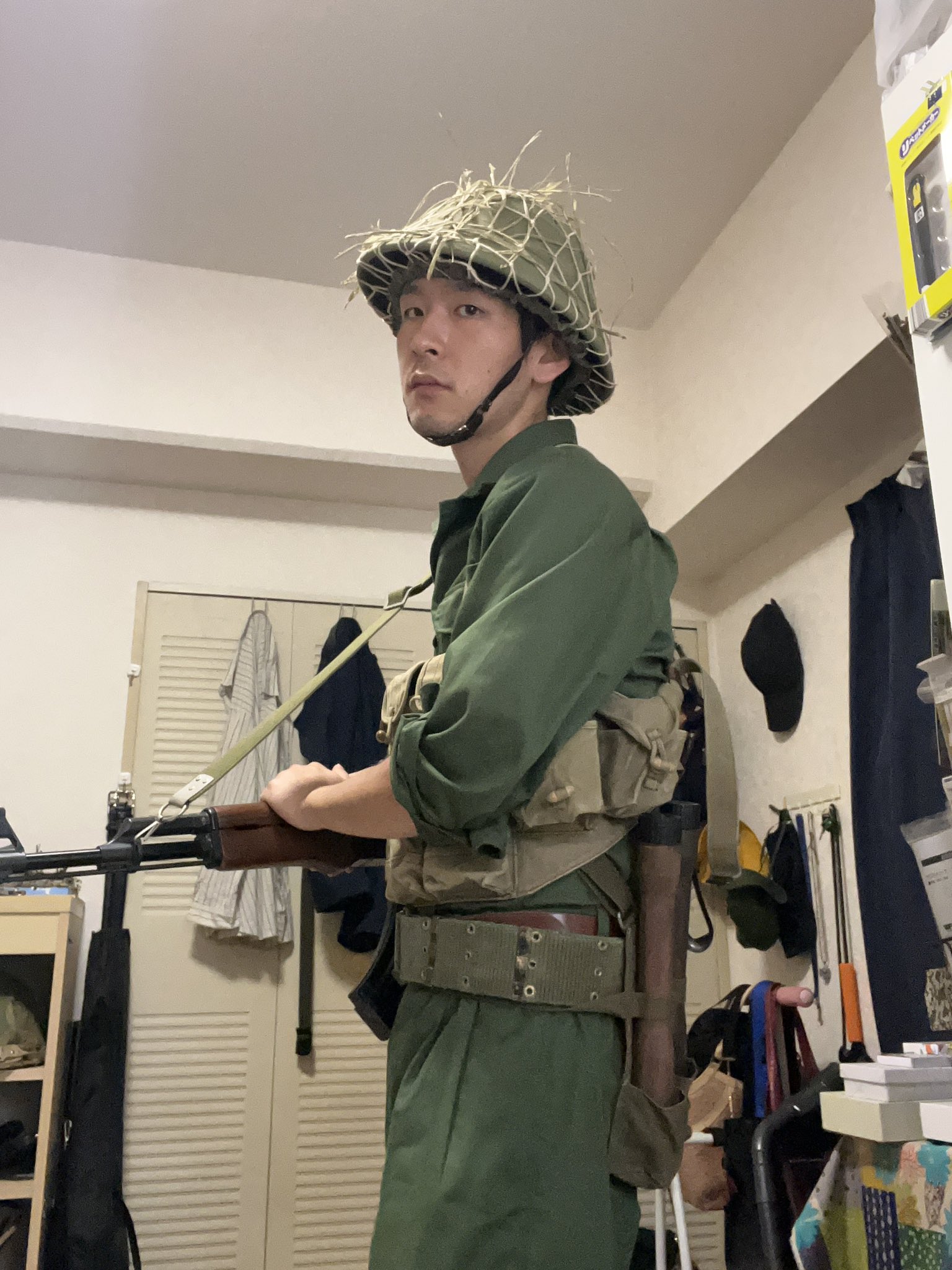 北ベトナム軍　ベトコン　中国軍　67式手榴弾　柄付手榴弾　4個セット 北ベトナム軍 ベトコン 中国軍 67式手榴弾 柄付手榴弾 4個セット