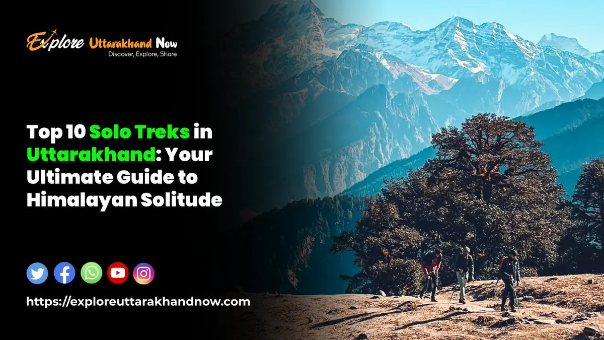Explore_UK_now's tweet photo. Looking for peace in the Himalayas? 🏔️
Check out the Top 10 Solo Treks in Uttarakhand – your ultimate guide to solitude &amp; adventure. 🌿
🔗 https://t.co/Wqo3B5dnm0
#Uttarakhand #trek #solotrek #India #Himalaya https://t.co/WR4U3NjpcS