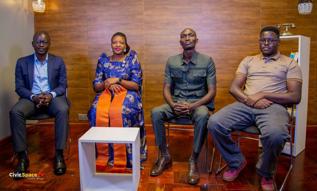 <a href="/IsaacKwagala/">Isaac .S. Kwagala</a> on today’s #FocusOnParliament show airing on <a href="/CivicSpaceTV/">CIVIC SPACE TV</a> is joined by <a href="/Talwana_Ernest/">Ernest Talwana</a>, <a href="/AmanyaAbdu/">Amanya Abdu</a> &amp; <a href="/SheilahAmaniyo/">Draville Amaniyo Sheilah</a> who are discussing the process of selecting flag bearers in political parties. #CivicSpaceTV 

Link: youtu.be/x1XiiabaCB8